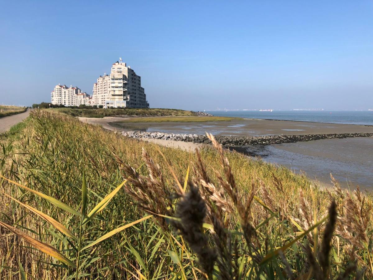 Appartement De Graanzolder Aan Zeeuwse Kust Hoofdplaat Exterior photo